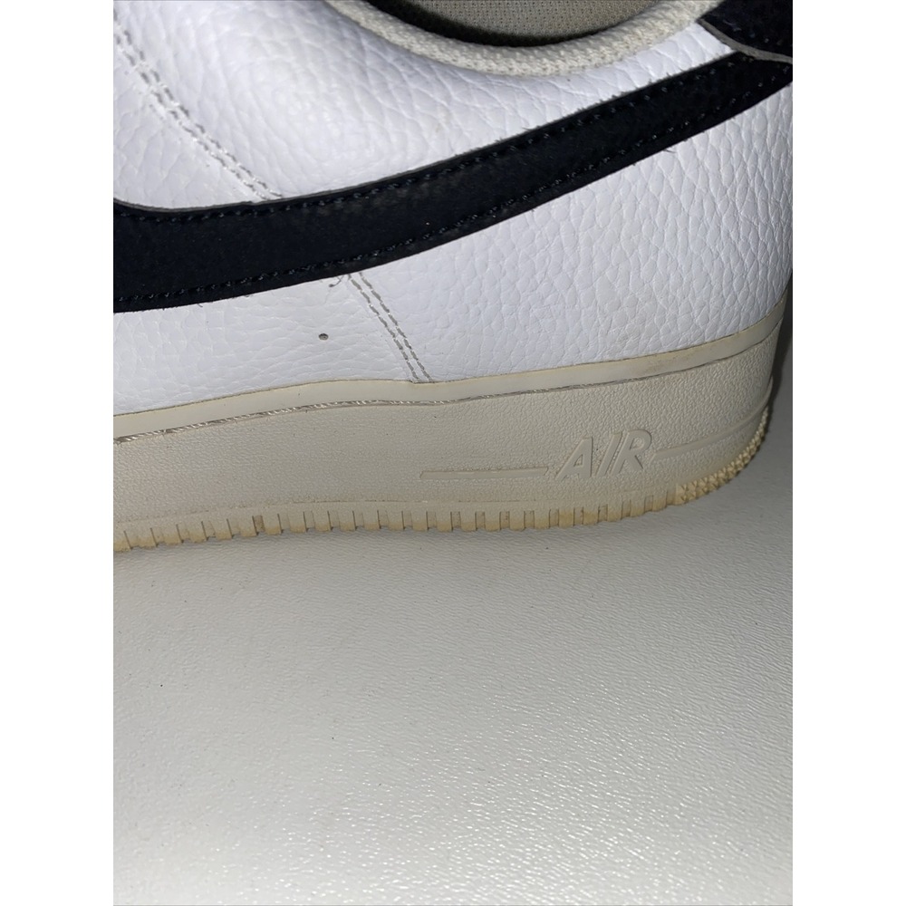 Nike Air Force 1 '07 Men's Size 12 White/Black CT2302 100 Fast Shipping - Picture 12 of 15